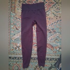 Victoria's Secret Kids Burgundy Leggings